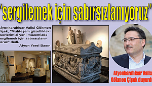 VALİ GÖKMEN ÇİÇEK; 