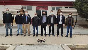 Yapay Zeka Tabanlı Drone ile Kiraz Ağaçları İlaçlanacak..