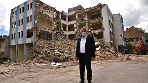 	BAĞKUR BİNASI YIKILIYOR, MODERN MEKANİK OTOPARK GELİYOR