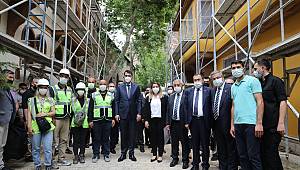 BAKAN KURUM SOKAK SAĞLIKLAŞTIRMA ÇALIŞMALARINI İNCELEDİ