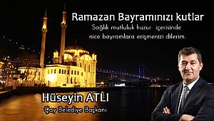 Başkan Atlı'dan Ramazan Bayramı Kutlaması,,