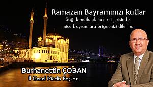 Başkan Çoban'dan Ramazan Bayramı Kutlaması..