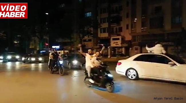 BEŞİKTAŞLILAR KISITLAMAYA RAĞMEN ŞAMPİYONLUĞU KUTLADILAR..