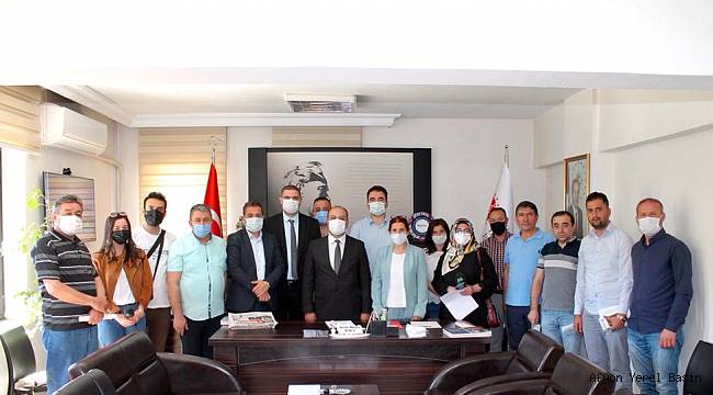 BİK Müdürü Afyon basını ile tanıştı