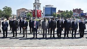 Çay'da 19 Mayıs Çelenk Sunma Töreni Yapıldı