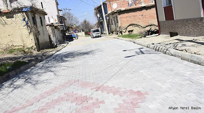 Çay İlçesi Yaka Mahallesi Güzelleşiyor..