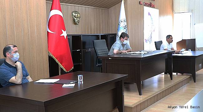 Dinar Belediye Meclisinden İsrail'e Kınama