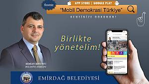 Emirdağ Belediyesinden ‘Mobil demokrasi Türkiye’ uygulaması