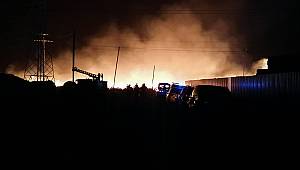 ENERJİ SANTRALİNDE 2 KEZ YANGIN ÇIKTI .!