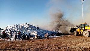 ENERJİ SANTRALİNDEKİ YANGIN KONTROL ALTINA ALINDI.!