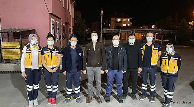 Korkmaz'dan 112 acil sağlık hizmetleri istasyonlarına ziyaret