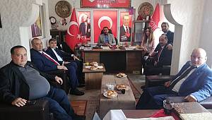 TDP İl Başkanı Uysal’a genel başkan yardımcısından ziyaret