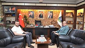 AK PARTİ AYDIN İL BAŞKANLIĞINDAN BAŞKAN MUSTAFA ÇÖL’E ZİYARET