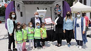 ATIK PİLLERİ TOPLADILAR, ÖDÜLLERİ KAPTILAR