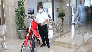 Başkan Sarı, 2021 yılı Motokros Lansmanına katıldı