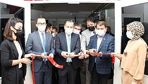 Başkan Sarı, e-twinning sergi açılışına katıldı