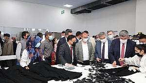 Çobanlar Tekstil Fabrikası Hizmete Açıldı