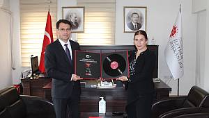 Cumhuriyet Başsavcısı Mustafa Çelenk'ten, Münire Burcu'ya Veda Ziyareti