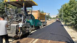 Erkmen Belediyesinden asfalt çalışması