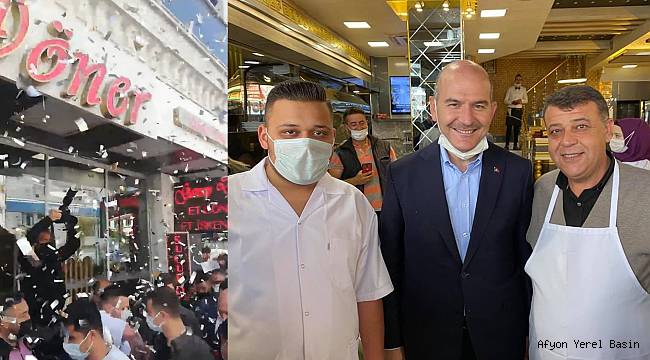 GAMZE DÖNER'DEN BAKAN SOYLU'YA ÖZEL KARŞILAMA..