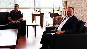 İL JANDARMA KOMUTANI KIRGEL’DEN SERTESER’E ZİYARET