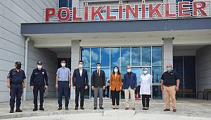 İl Sağlık Müdürü Uzm.Dr. Serhat Korkmaz Sinanpaşa'yı ziyaret etti