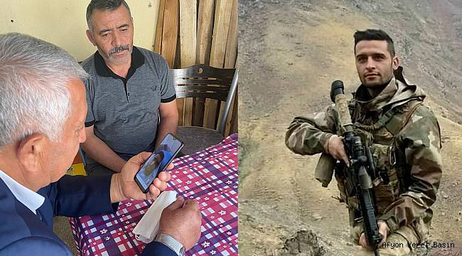 KAHRAMAN GAZİMİZİN AİLESİNE ZEYBEK BAŞKAN´DAN ZİYARET