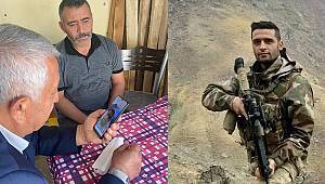 KAHRAMAN GAZİMİZİN AİLESİNE ZEYBEK BAŞKAN´DAN ZİYARET