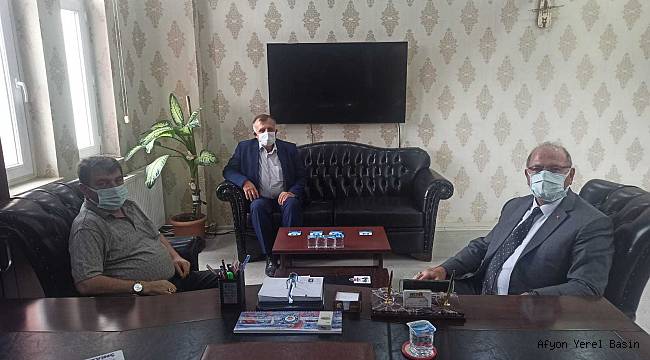 Nihat Sarı'dan Evciler Belediye Başkanı Savaş'a iade-i ziyaret