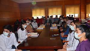 SAĞLIK MÜDÜRLÜĞÜ BÜNYESİNDE ÇALIŞTAY DÜZENLENDİ..