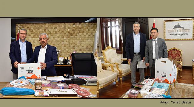 TİCARET VE SANAYİ ODASI BAŞKANLARINA LEZZET PAKETİ