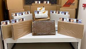 138.200 Adet Bandrolsüz Boş Makaron Ele Geçirildi.