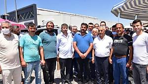 BAŞKAN ZEYBEK’E VATANDAŞLARDAN YOĞUN İLGİ