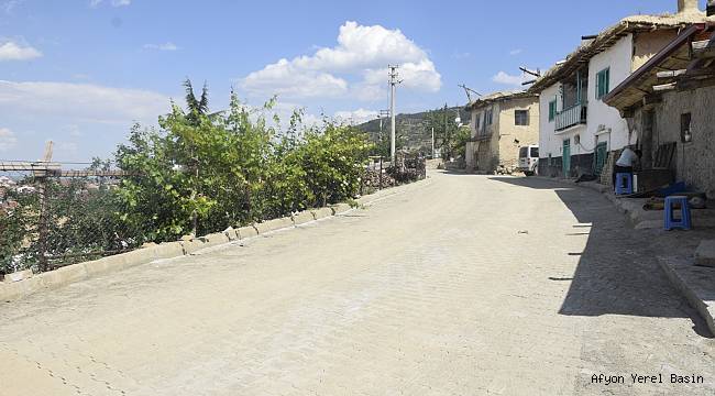 Çay İlçesi Yaka Mahallesinde Çalışmalar Tamamlandı