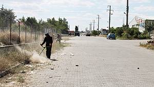 Çay Yeni Sanayi Sitesinde Temizlik Çalışmaları 