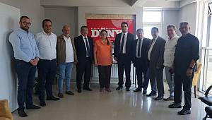 Dünya Gazetesi’ne “hayırlı olsun” ziyareti