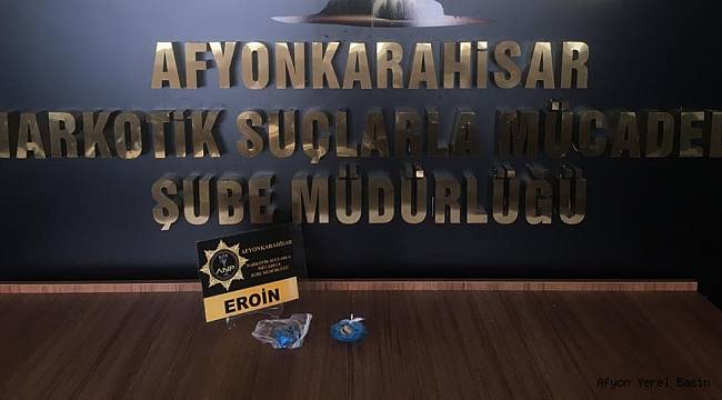 Eroin Maddesi Ele Geçirildi.