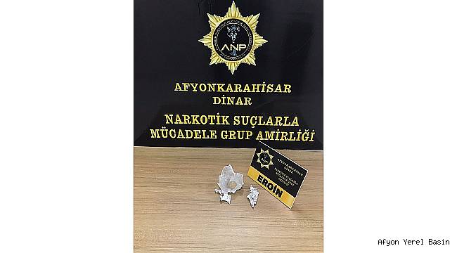 Evciler'de Durdurulan Kişilerde Eroin Çıktı