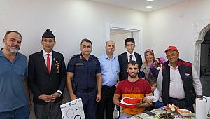 Gazi Ahmet Karakuş Babaevinde Ziyaret Edildi.