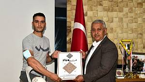 KAHRAMAN GAZİMİZDEN ANLAMLI ZİYARET