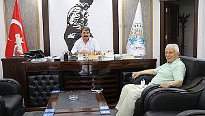  Lozan Sarıoğlu’ndan Başkan Sarı’ya teşekkür ziyareti