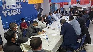 MERKEZ İLÇE BAŞKANI KARADENİZ MERKEZE BAĞLI BELDELERE ÇIKARMA YAPTI