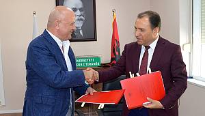 Rektör Karakaş’tan Tiran Tarım Üniversitesine Ziyaret