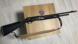 RUHSATSIZ AV TÜFEĞİ ELE GEÇİRİLDİ.!