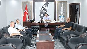  Yol ve Ulaşım Hizmetleri Müdürü Karakoç’tan Başkan Sarı’ya Ziyaret