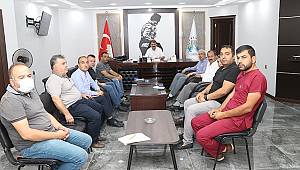  Başkan Sarı birim amirleri ile değerlendirme toplantısı yaptı