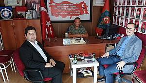 Başsavcı Eskiler ve Ağır Ceza Mahkemesi Başkanı Tezcan'dan Temsilci Ceylan'a Ziyaret