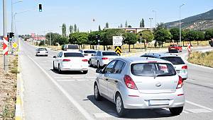 Çay’da Ali Kaleli Kavşağı Trafik Lambası Faaliyete Geçti