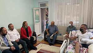  CHP Milletvekillerinden Muğla’da Yaralanan Hakan Tutuş’a Geçmiş Olsun Ziyareti