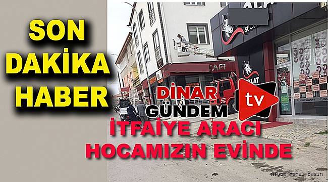 Dinar Halkından Muharrem Öztürk'e Tepki